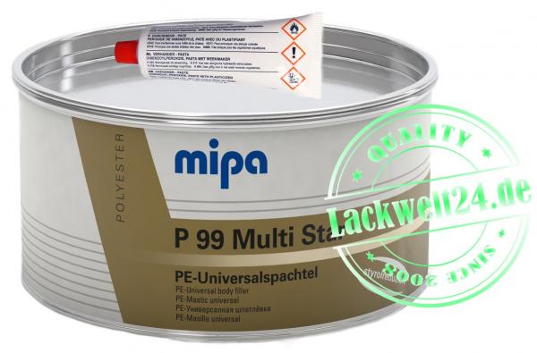 MIPA P99 - Füll-Spachtel, Multispachtel, inkl. Härter, 2kg Dose